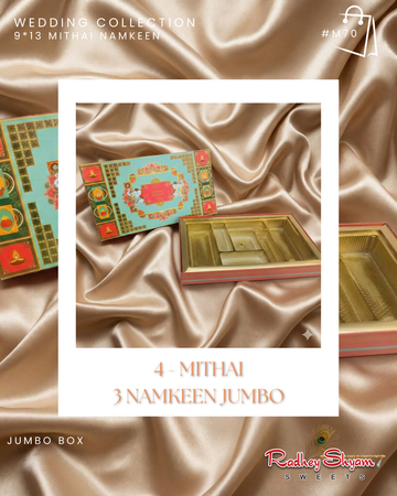 9* 13 4 Sweets 3 Namkeens