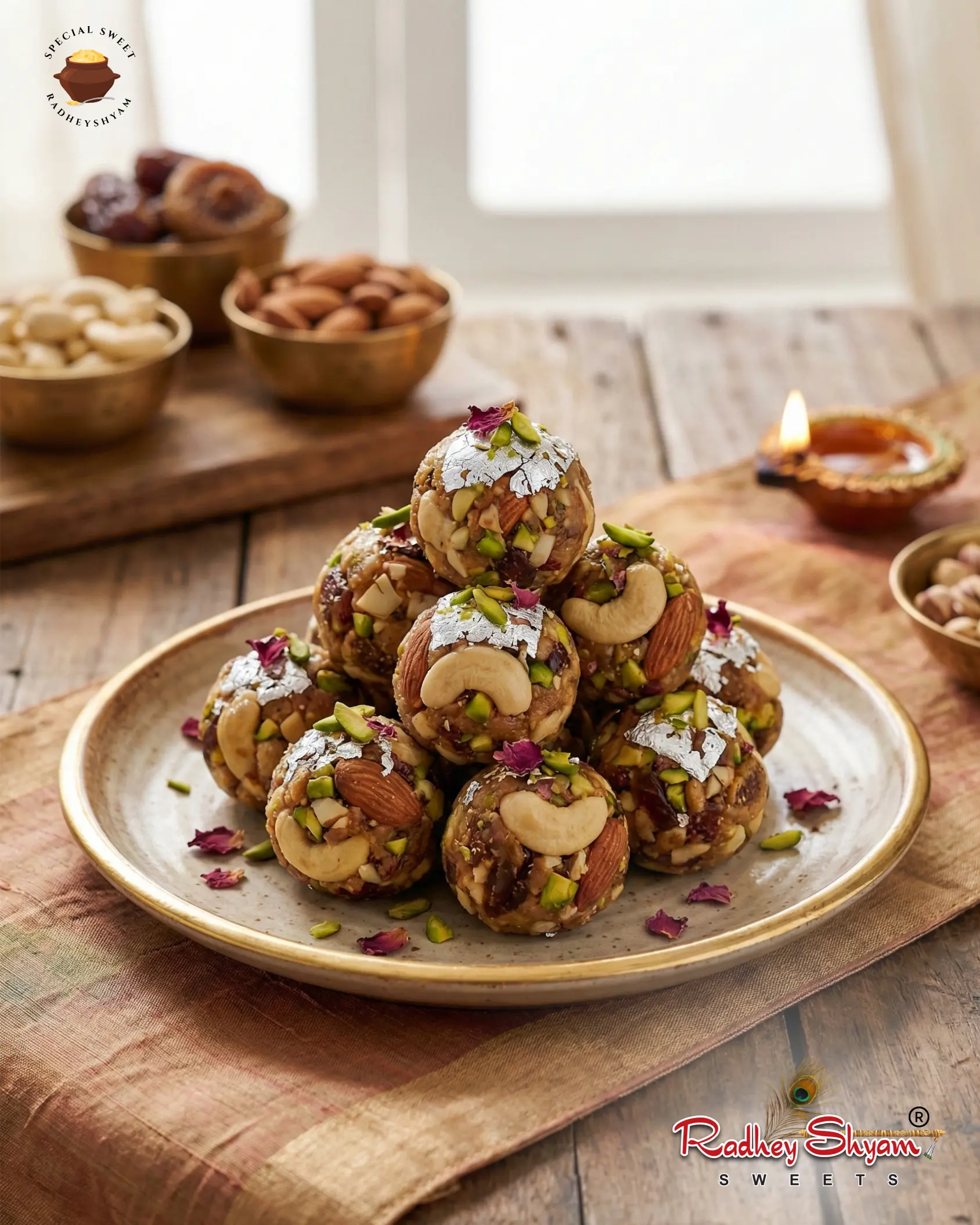 Dry Fruit Laddu