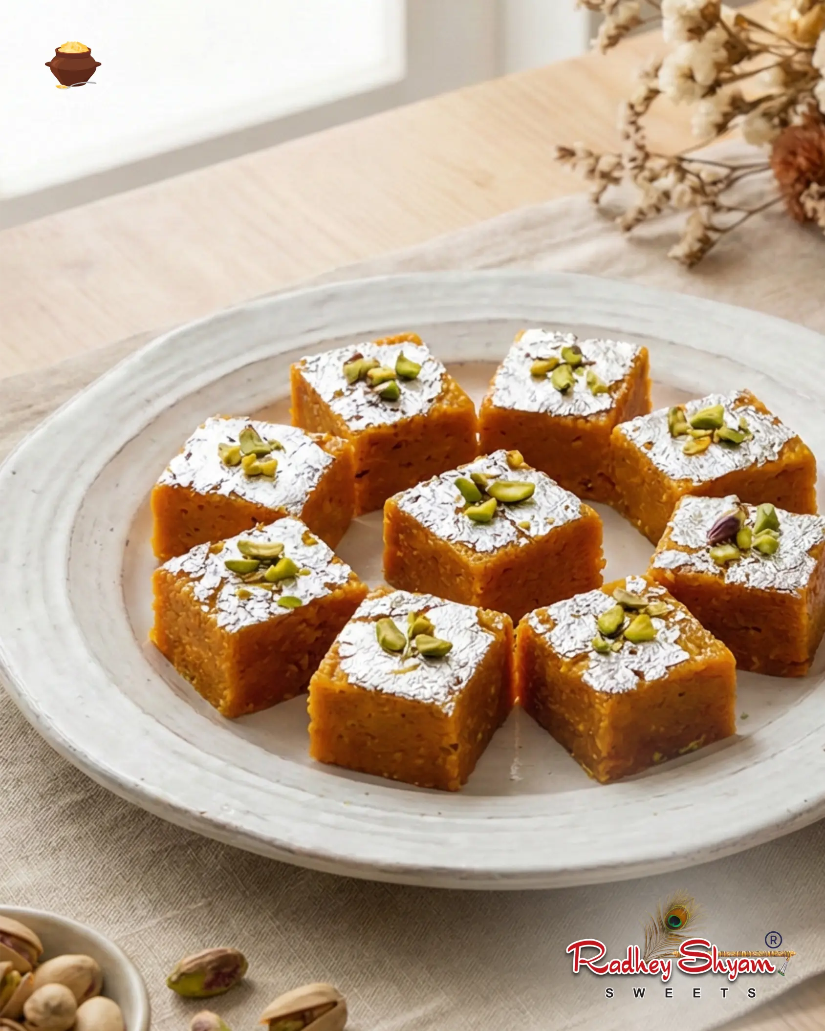 Moong Dal Barfi